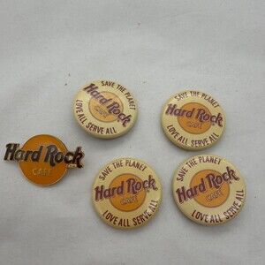 1992 Hard Rock Cafe Pinback Ebcf